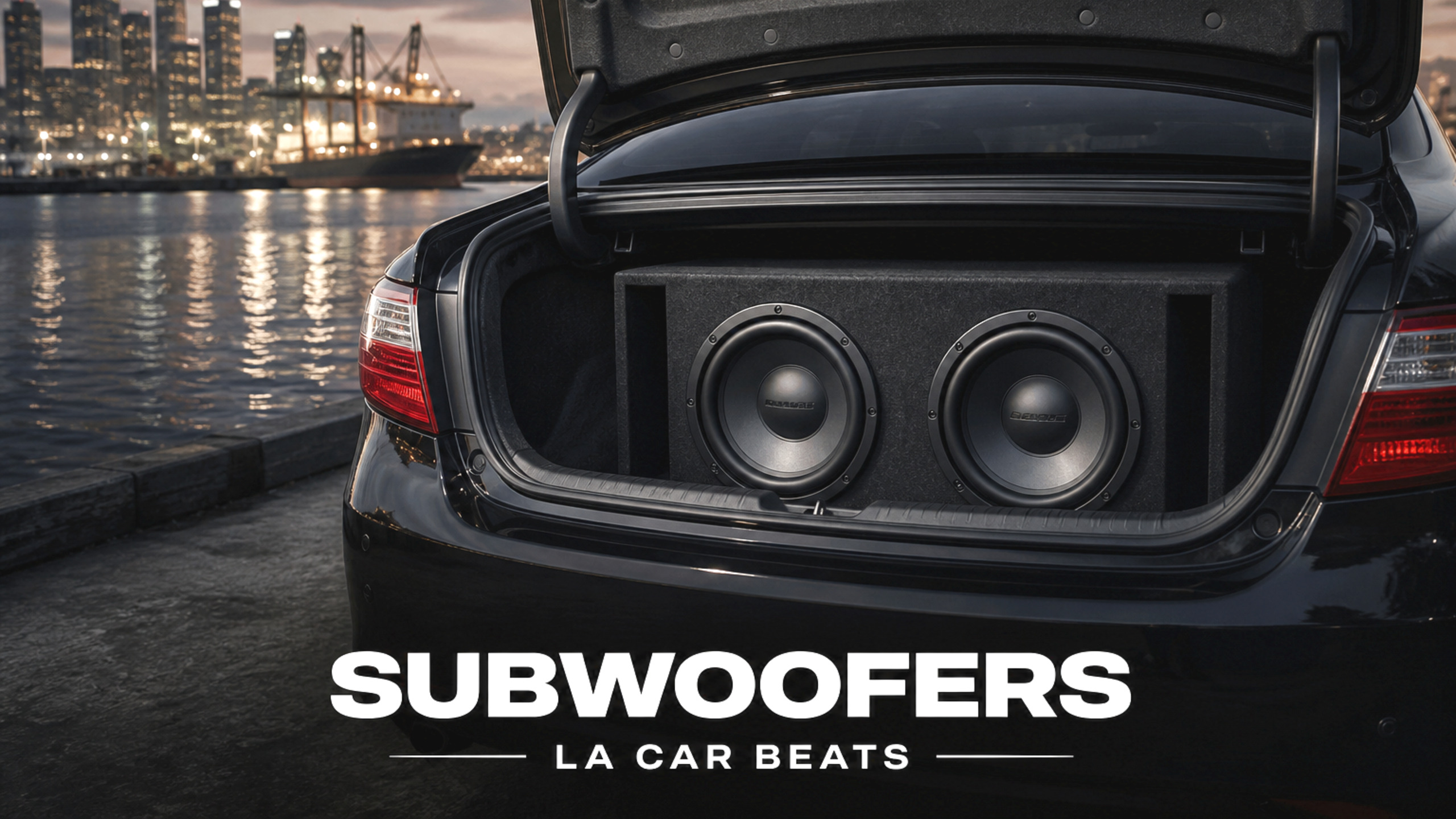 SUBWOOFERS — LA CAR BEATS