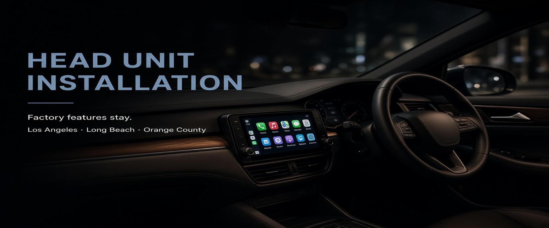 Head Unit Installation